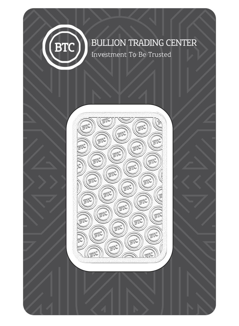 BTC 50g Silver Ingot - BTC - Image 1