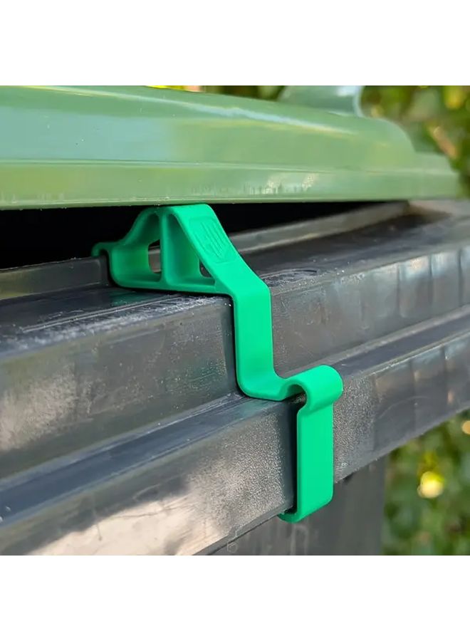 Green Odor Proof Trash Can Ventilation Clip Easy Installation Indoor Outdoor Use - Image 1