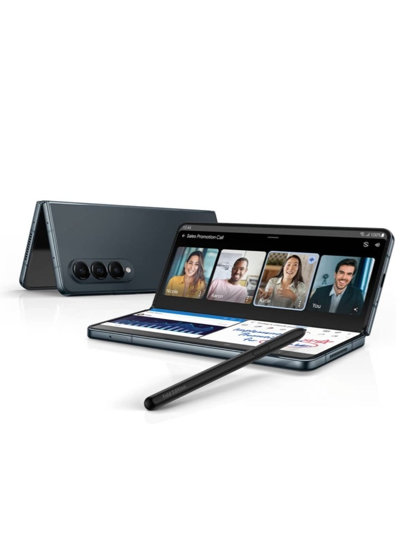 قلم S متوافق مع Z Fold 4 من سامسونج ، إصدار قلم S فريد فقط للإلكترونيات Galaxy Z Fold 4 5G قلم لمسة (أسود / إصدار خاص) - Image 3