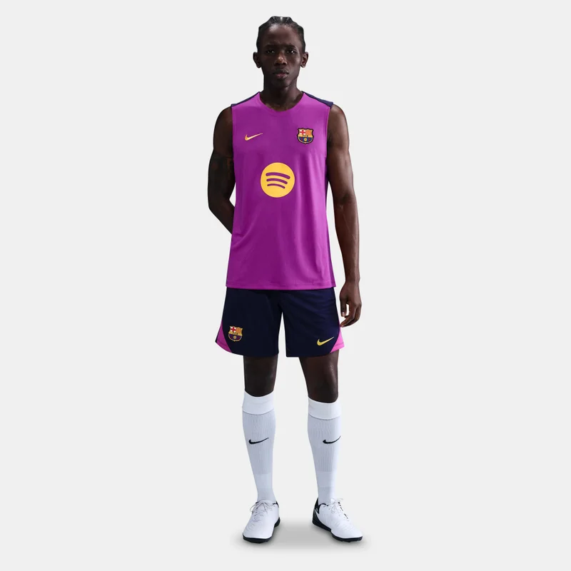 Nike Purple Men's FC Barcelona Strike Sleeveless Football Top for Men | Best Price UAE