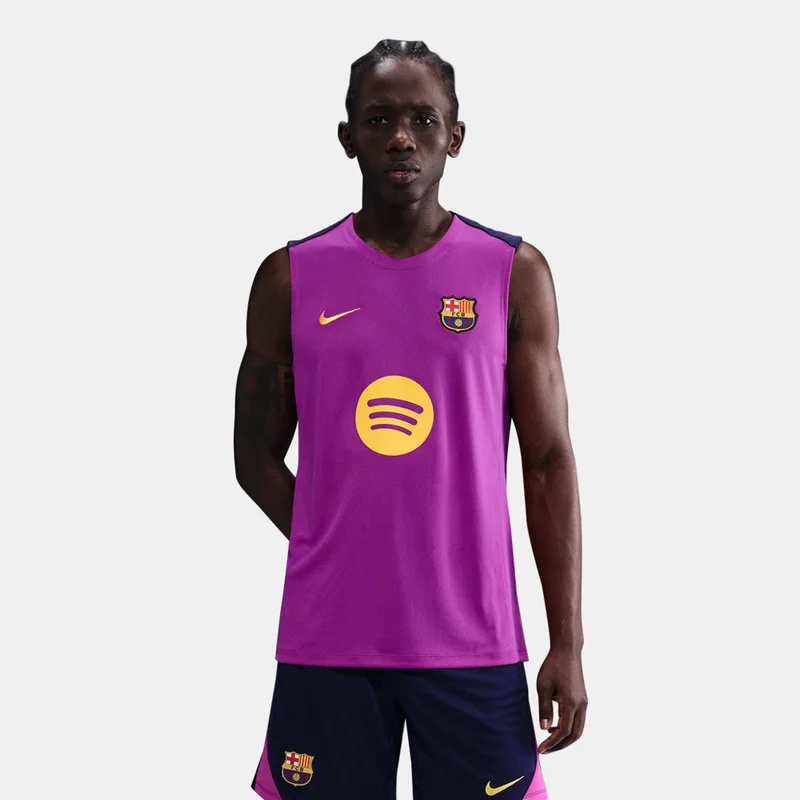 Nike Men's FC Barcelona Strike Sleeveless Football Top