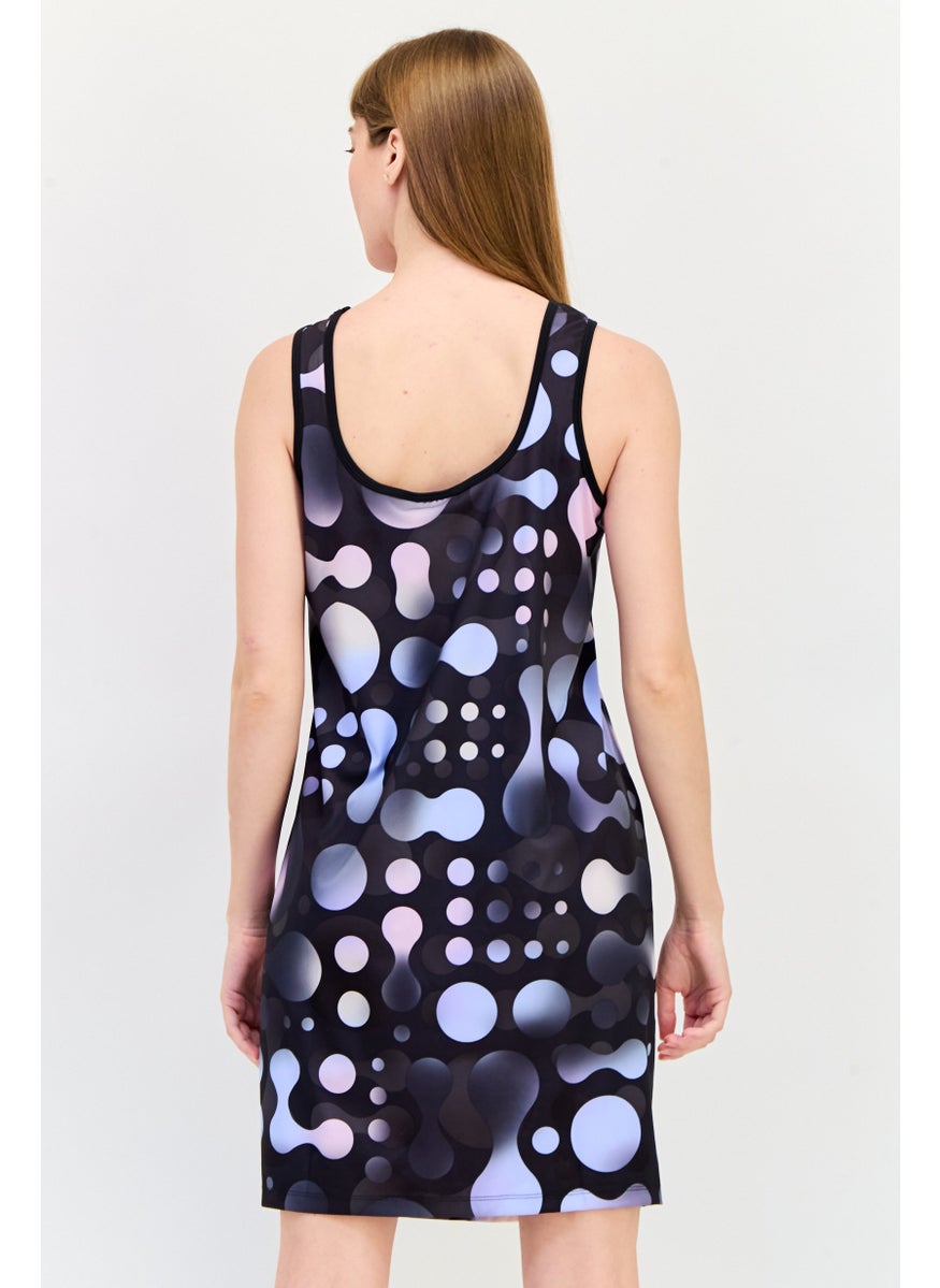 adidas Originals Women Plus Size Sleeveless Outdoor Dress, Multicolor  - Image 3