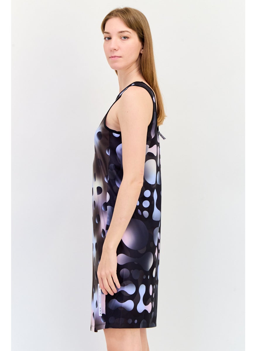 adidas Originals Women Plus Size Sleeveless Outdoor Dress, Multicolor  - Image 2