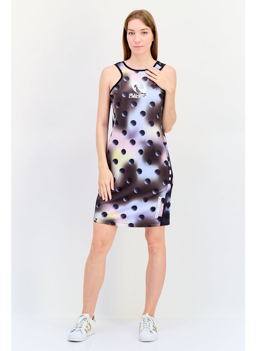 adidas Originals Women Plus Size Sleeveless Outdoor Dress, Multicolor  - Image 4