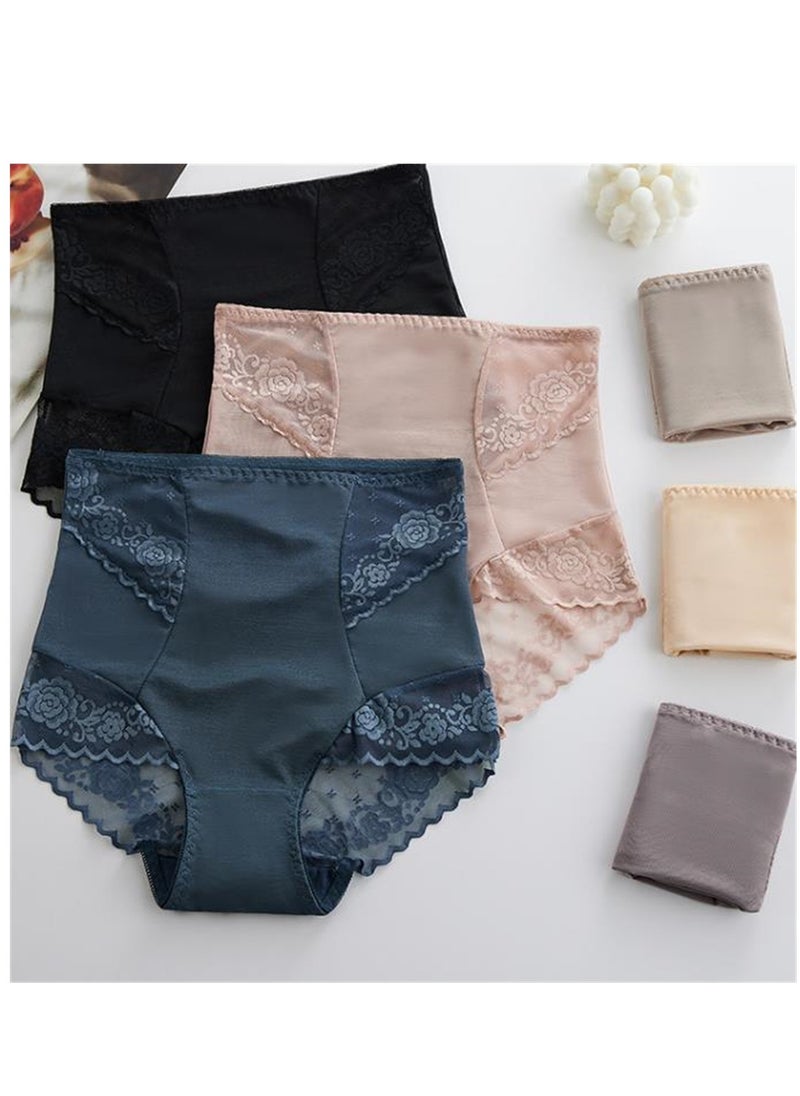 Generic - 6Pcs Tummy Control Pants Thin Tummy Slimming Strong High Waist Lace Body Shaping Corset - Image 1