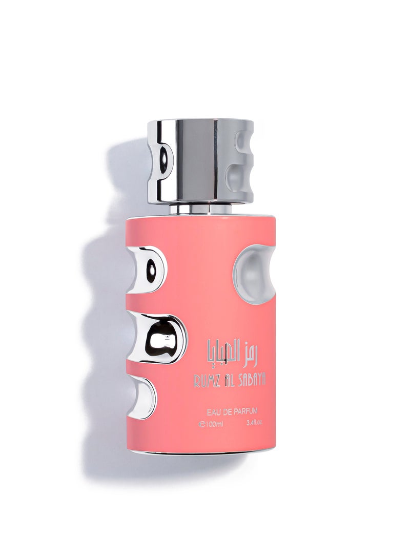 Shaikh Saeed Rumz Al Sabaya Eau De Parfum 100ML – Sweet & Sensual Fruity Floral Perfume for Women – with Vanilla, Tropical Fruits & Orchid Notes – Long Lasting EDP - Image 1