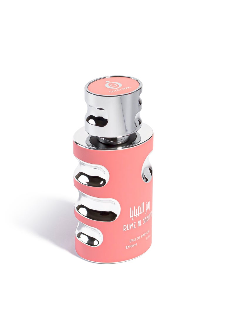 Shaikh Saeed Rumz Al Sabaya Eau De Parfum 100ML – Sweet & Sensual Fruity Floral Perfume for Women – with Vanilla, Tropical Fruits & Orchid Notes – Long Lasting EDP - Image 3