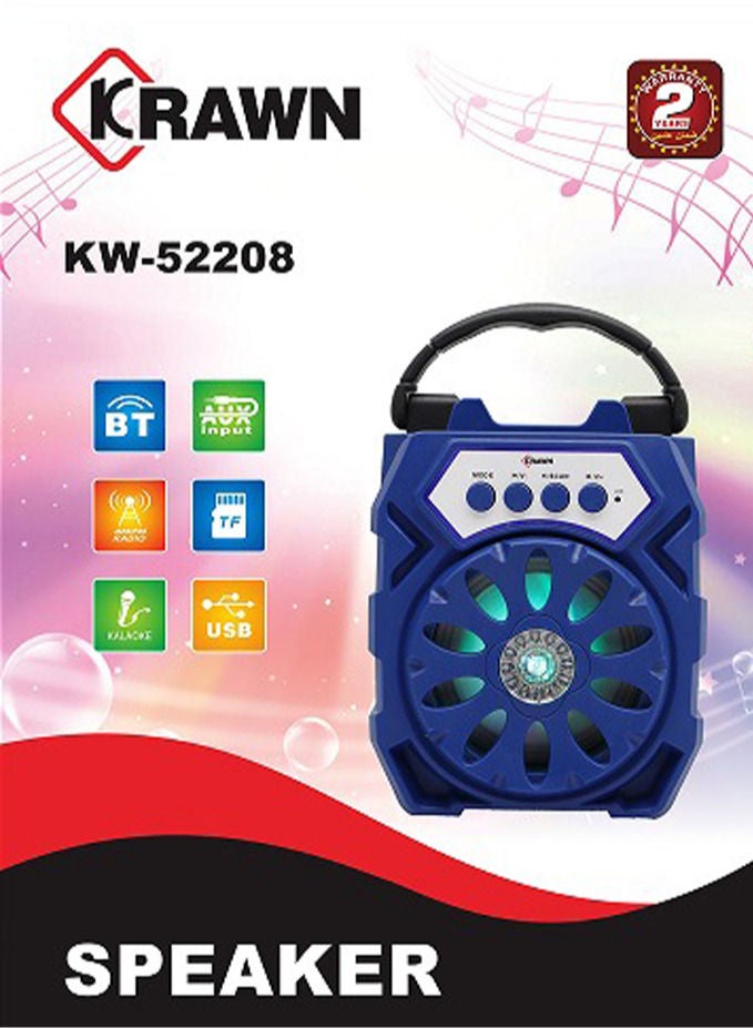 KRAWN Multicolored mini bluetooth headphones