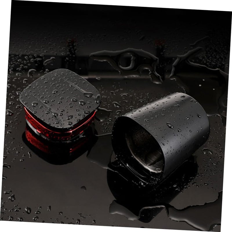 Red Portable Outdoor Car Ashtray With Lid Cigarette Ash Holder For Smokers - Image 4