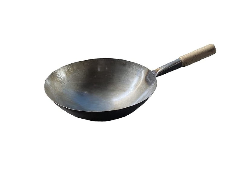 ENGARC Mild Steel MS Chinese Wok for Home Hotel Size 16inch 18KG Wok - Image 1