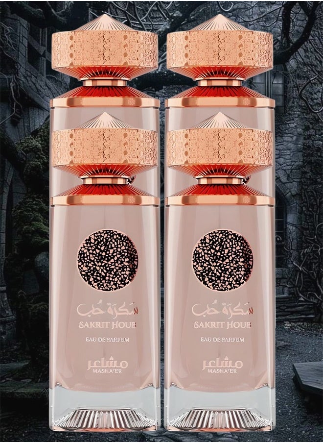 مشاعر 4 قطع عطر ساكريت هوب 100 مل  - Image 1
