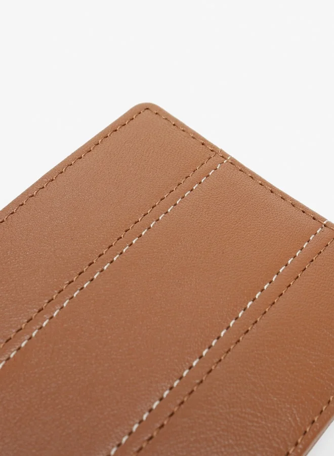 LBL by Shoexpress Men's Solid Bi-Fold Cardholder