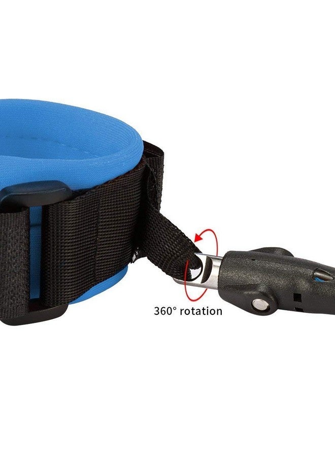 Onwon Anti Lost Safety Wrist Link Child Safety Harness Strap Rope Leash Walking Hand Belt Band Wristband(1.5m Blue) - Image 2