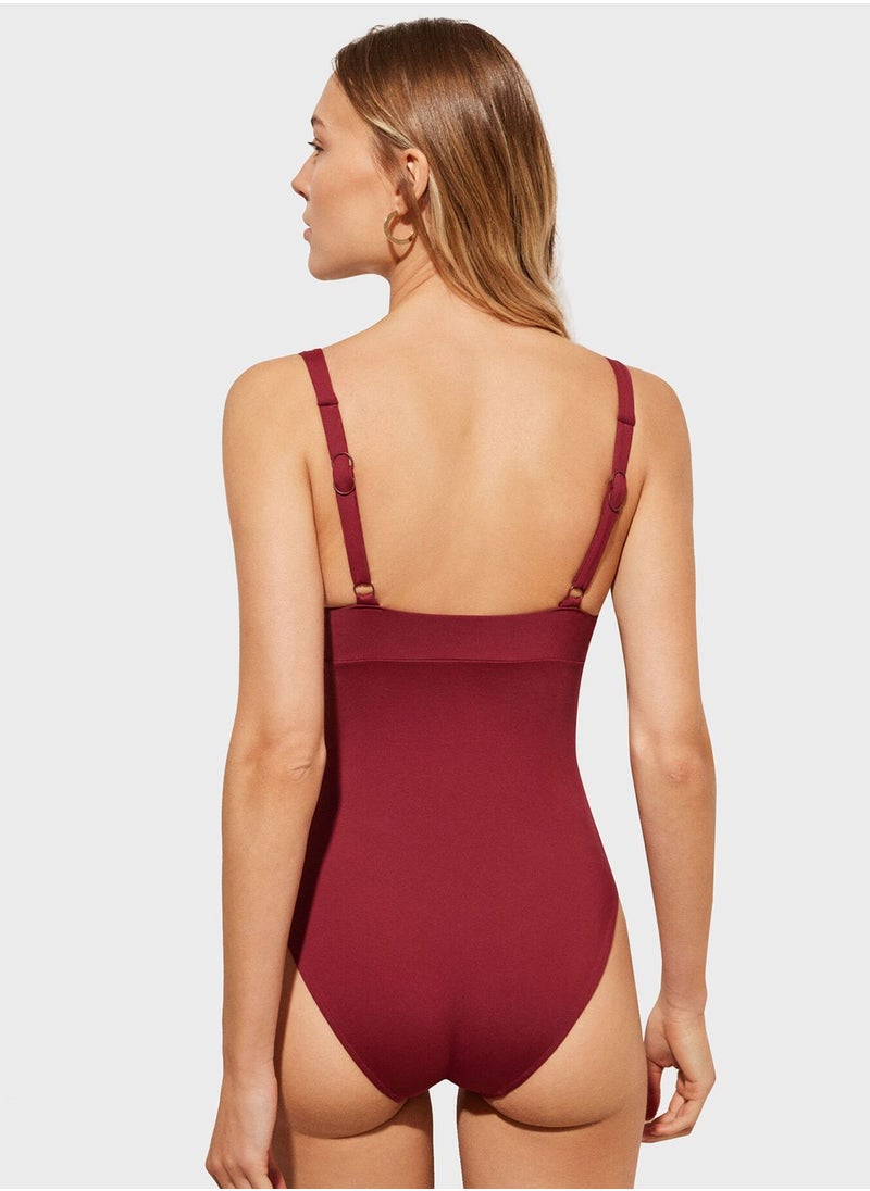 women'secret - High Leg Swimsuit - Image 1