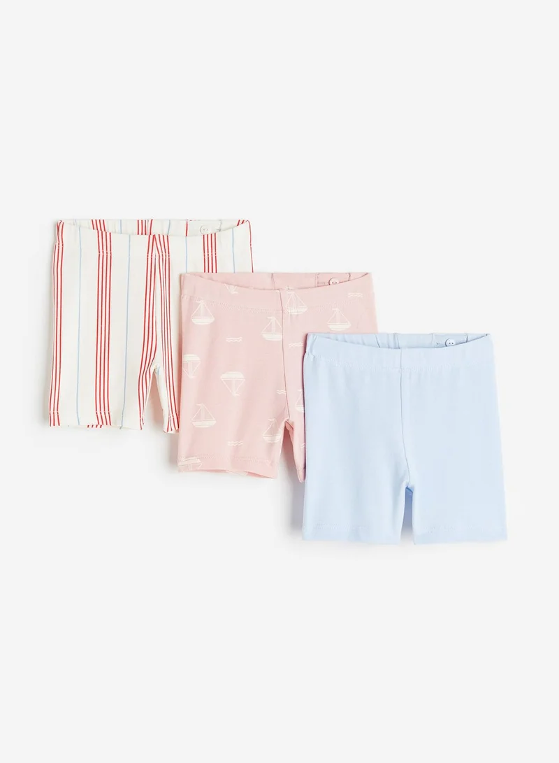 H&M Kids 3 Pack Assorted Cycling Shorts