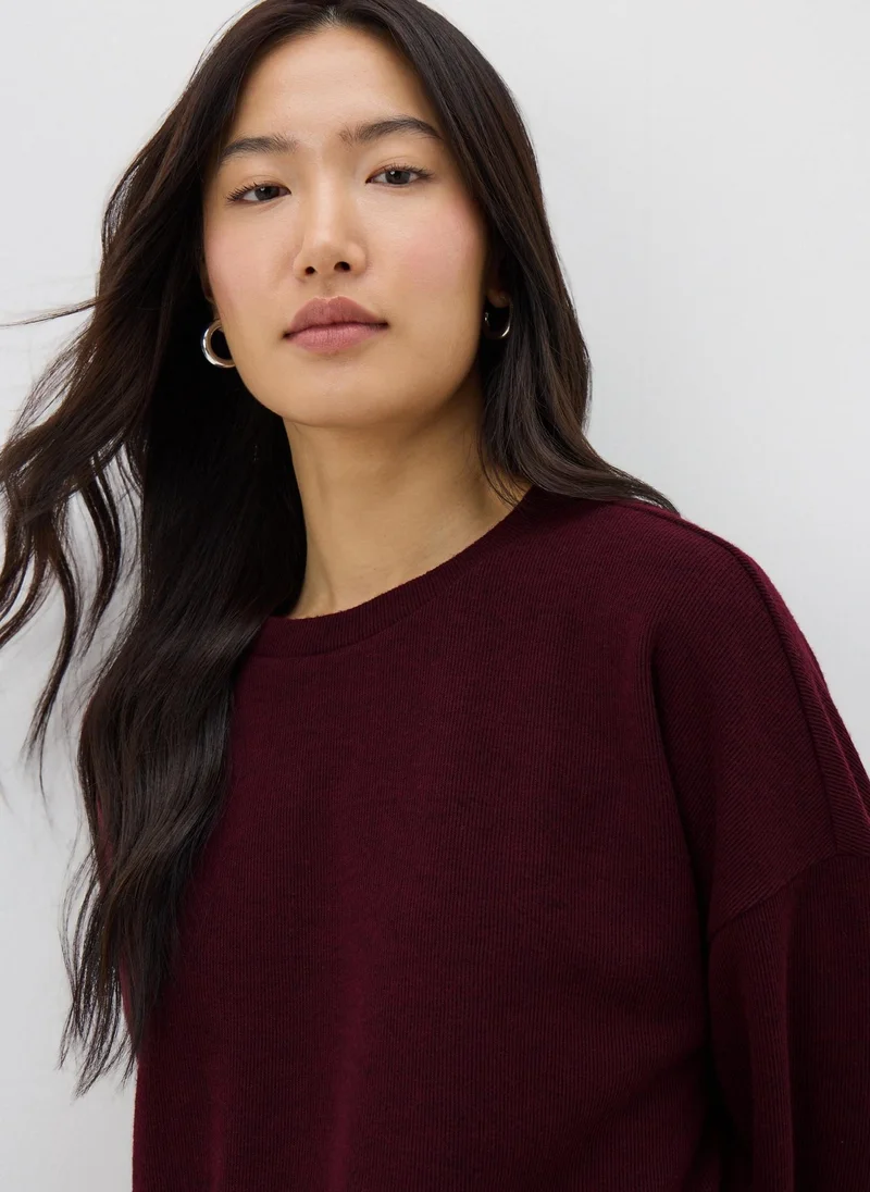 Matalan Burgundy Soft Touch Top