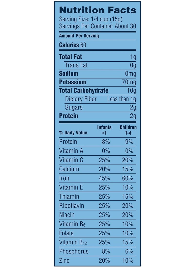 Gerber - Baby Cereal 1St Foods Grain & Grow Oatmeal 454 G - Image 1