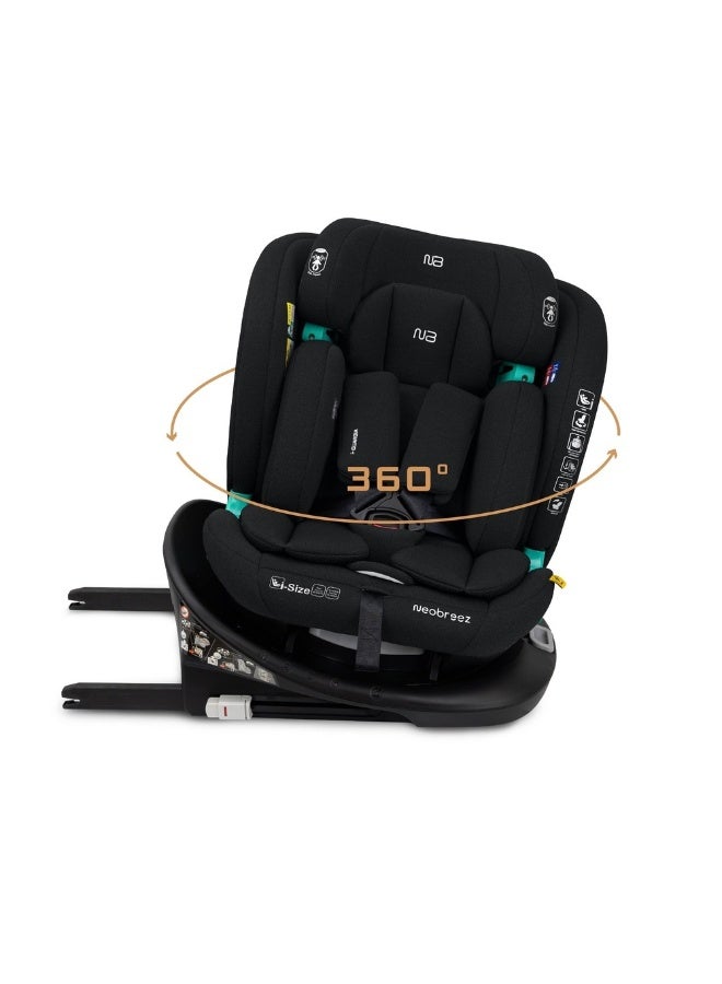 نيوبريز مقعد سيارة للأطفال -  درجة  -، مقعد تحويلي شامل للأطفال والرضع، معتمد ، قابل للإمالة والتعديل، حماية من الاصطدام الجانبي، إسفنج الذاكرة، من - سنة، - كجم، الفئة +، حزام خماسي النقاط - Image 1