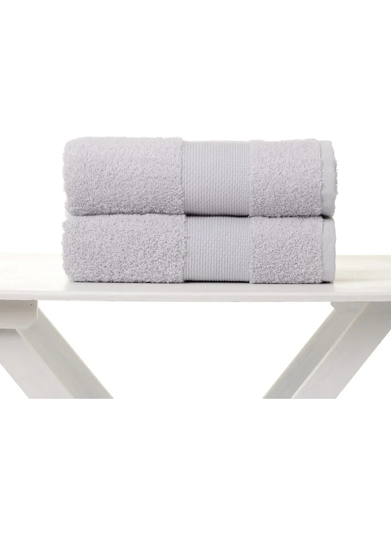 Airycot Gray 70X150 Set of 2 Bath Towels