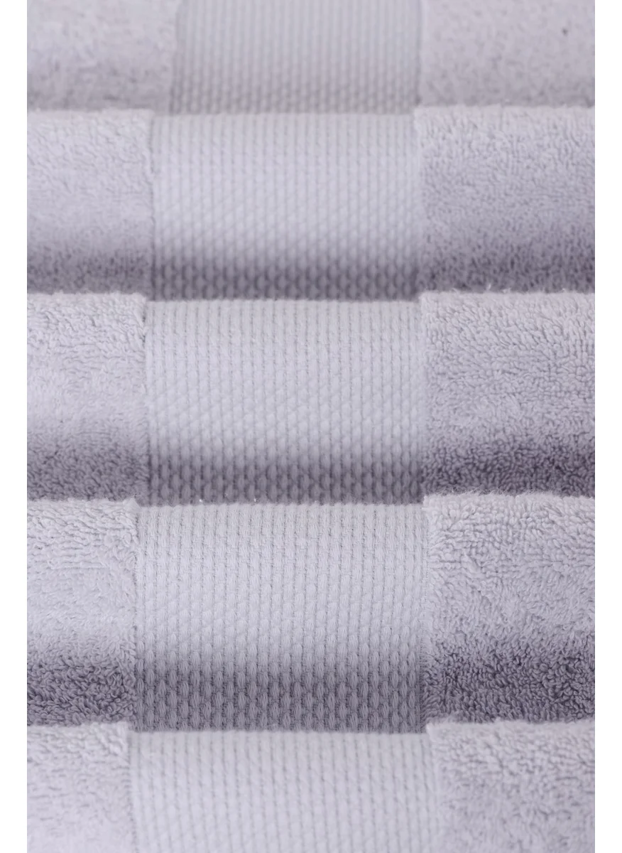 Airycot Gray 70X150 Set of 2 Bath Towels