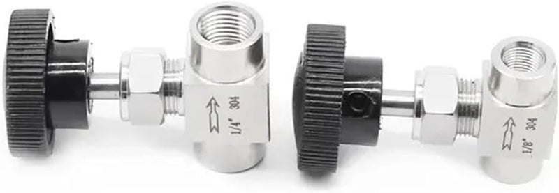 Stainless Steel Needle Globe Flow Regulating Valve Male X Female 3 8 Inch - Image 3