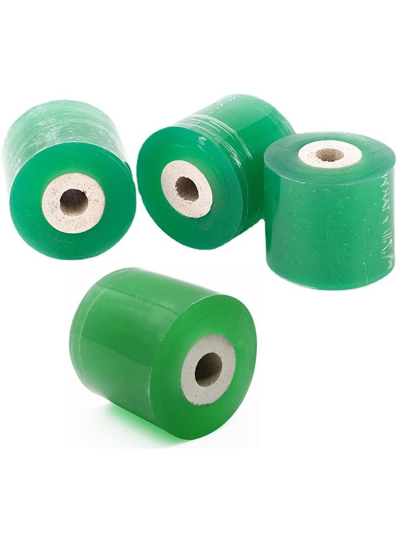 ChicAbode Grafting Tape, Stretchable Garden Grafting Tape, Plant Repair Tape, Harmless To Plants, Can Be Used for Flowers, Fruit Trees, Sprouts, Can Also Seal Other Items, 4 Rolls, 5 Cm Wide, Green - Image 1