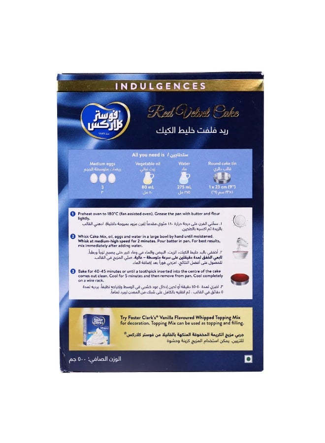 Foster Clark's Red Velvet Cake Mix 500G - Image 3