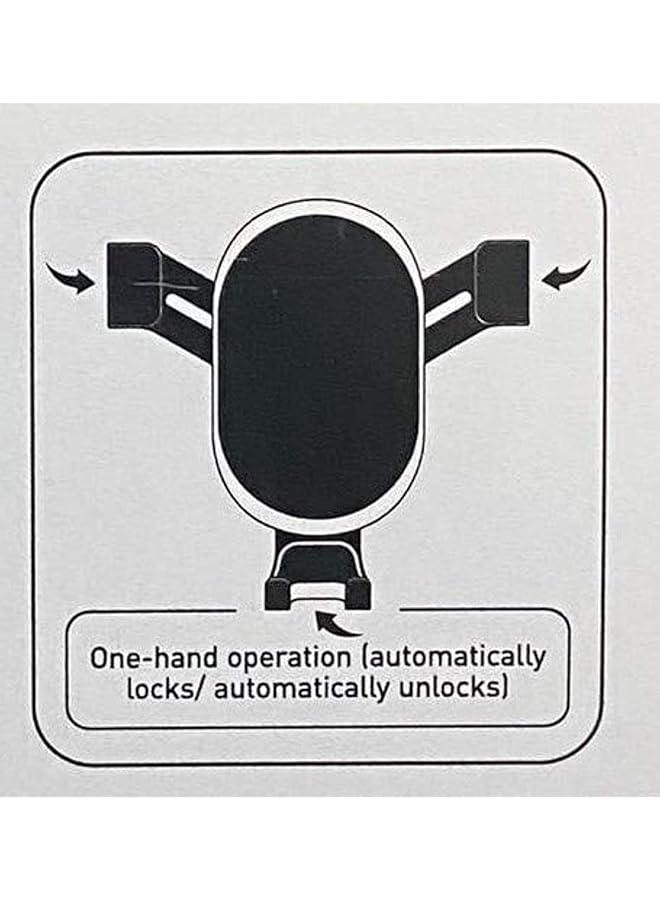 LDNIO Gravity Linkage Mount Adjustable 360° Rotation Auto Lock Car Phone Holder For Iphone 11/11 Pro/11 Pro Max, Xr - Image 5