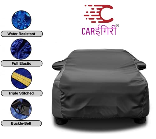 Carigiri Grey Car Body Cover for Maruti Suzuki Celerio(Triple Stitched,Mirror Pockets,UV Resistant,Dustproof)(Models-2014, 2015, 2016, 2017, 2018, 2019, 2020, 2021,2022) - Image 5