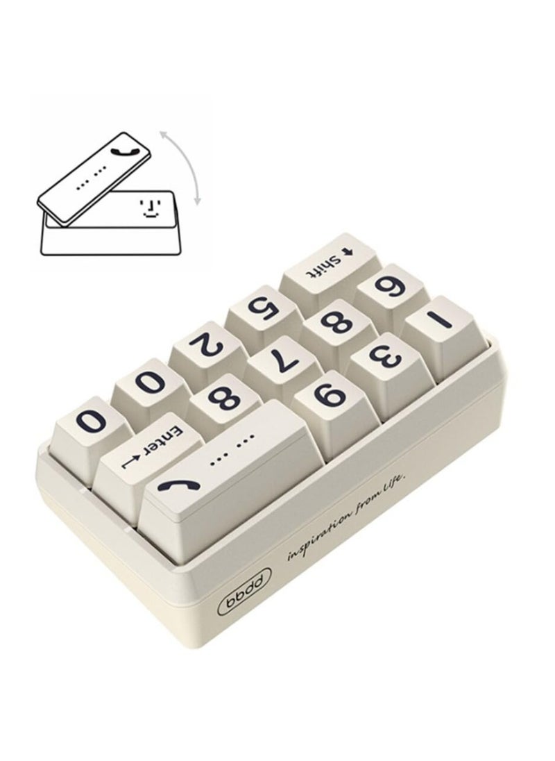 SYOSI - Temporary Car Parking Card Number Plate, Creative Keyboard Design Number Plate Mobile Phone Number Plate Hidden Switch Auto Stop Sign Keyboard Style Car Number Plate Auto Hidden Number Plate - Image 1
