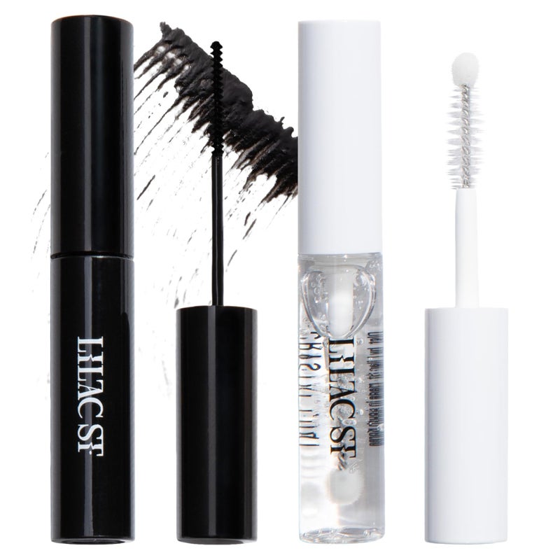 Lilac St. Lilac St - Eternal Bond (Black) Lash Glue & Lash Crystal Coat - Long Lasting & Fast Drying Lash Glue - Sealant for Extended Lash Wear, Reduce Stickiness & Keeps Lashes Clean - Waterproof, Vegan - Image 1