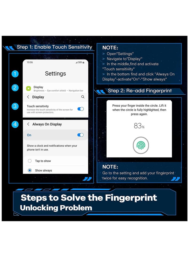 بورتوني جراب Samsung S23 مع عبوتين واقي شاشة من الزجاج المقوى من الألياف الدقيقة وغطاء حماية سائل من السيليكون الناعم ومقاوم للصدمات متوافق مع Samsung Galaxy S23 - Image 2