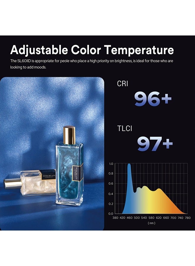 Godox SL60 SL60IID 70W LED Video Light,CRI96+ TLCI97+ 5600±200K,Builtin 8 FX Effects,APP/Remote Control Adjust Brightness,Bowens Mount LED Light for Video Recording Wedding Outdoor Shooting - Image 5