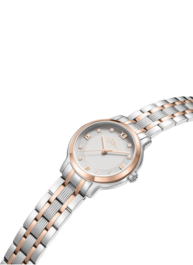 بوليس Charm 27mm Women's Watch with Grey Dial & 316L Stainless Steel Bracelet