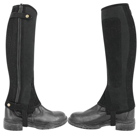 ROYAL RIDERS® 8102 Aero Flex Premium Air Mesh Riding Half Chaps for Men & Women - #10028102
