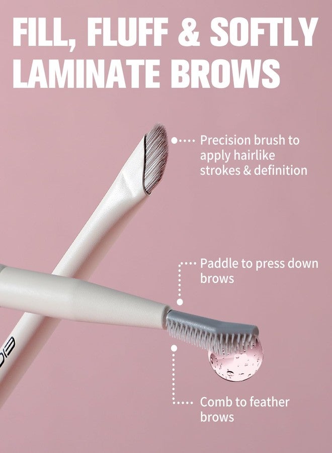 EIGSHOW Dual-Ended Precision Eyebrow Brush and Comb (D109B) - Image 2