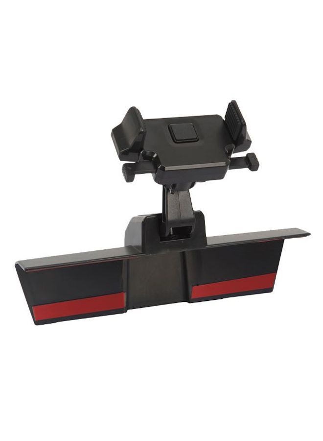 NIBEMINENT Car Cell Phone Mount For Ford F150 2009-2017 Black/Red 