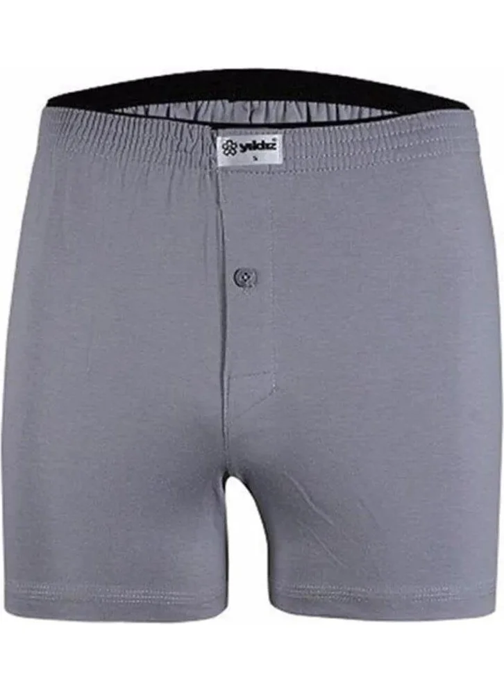 Yıldız Star Men's Combed Cotton Towel Waist Plain Boxer 43 - 9 Pieces