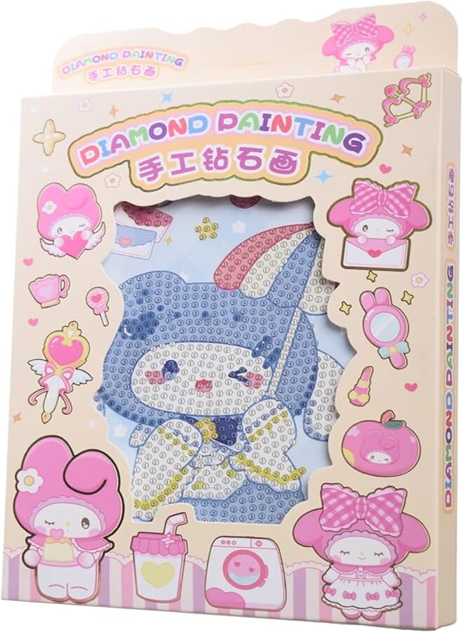 My Melodi Framed Diamond Painting Craft Kit - Multicolor 
