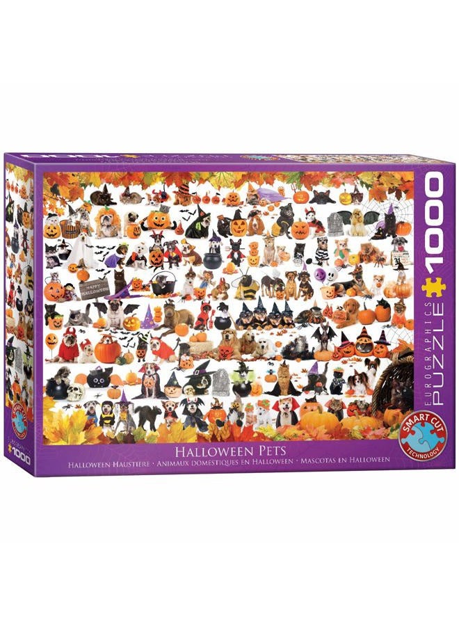 Eurographics 1000pcs - Halloween Puppies and Kittens