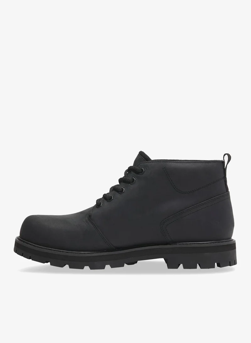 Timberland Black Men's Britton Road Mid Waterproof Chukka Boots for Men | Best Price UAE
