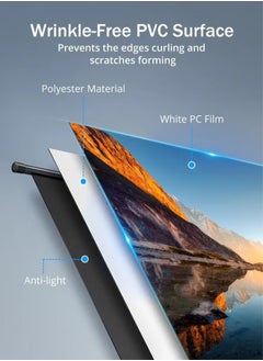 Flash Hawk 72 inch 16:9 Portable Projector Screen With Tripod Stand HSZJMB-72 Black  - Image 3