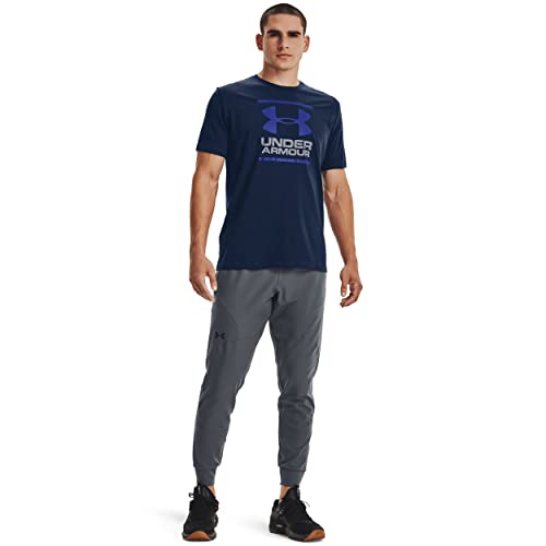 Under Armour Men's Global Foundation Short-Sleeve T-Shirt , Academy Blue (408)/Royal Blue, Large - Image 4
