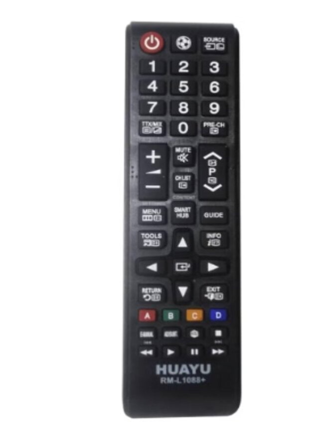 Remote Control For Smart Samsung TV Screen Black