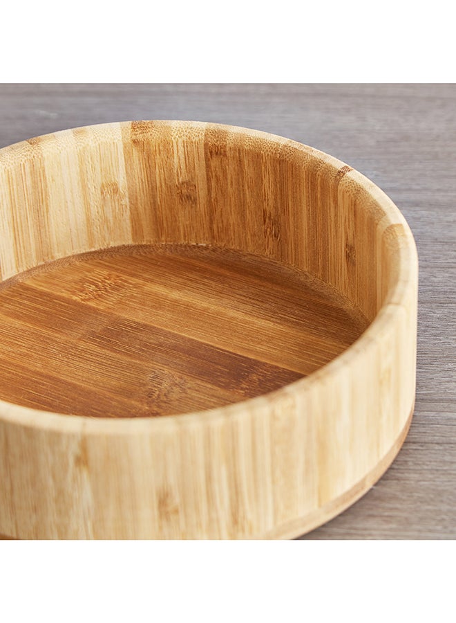 Home Box Bamboo Small Serving Bowl 20x20 cm - Image 4