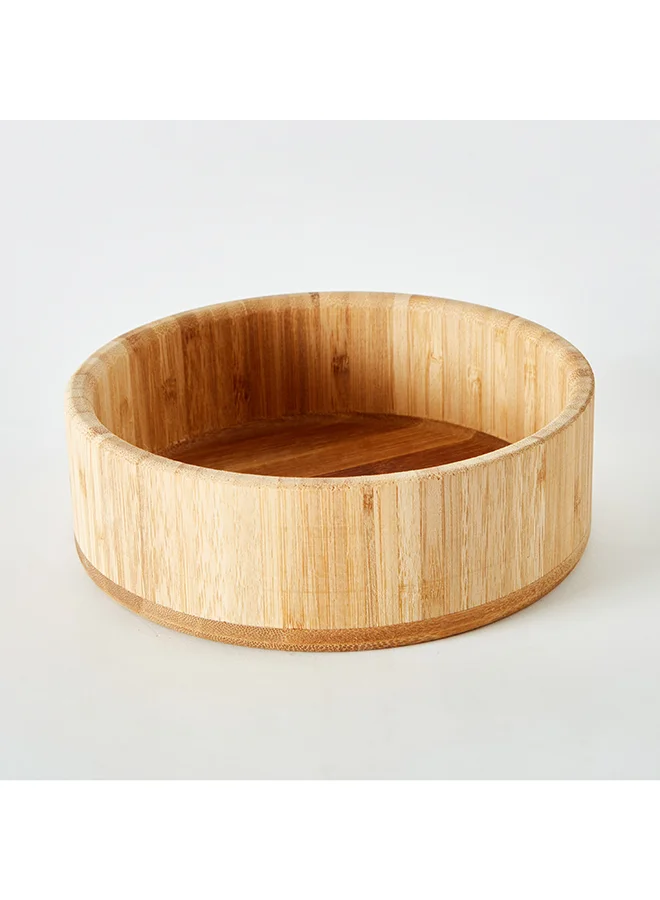 Home Box Bamboo Small Serving Bowl 20x20 cm