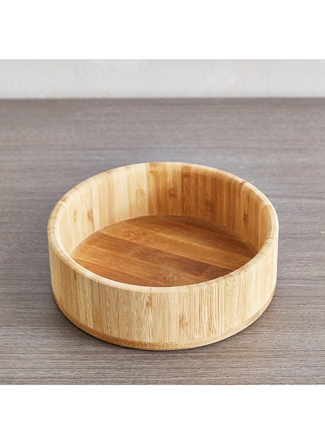 Home Box Bamboo Small Serving Bowl 20x20 cm - Image 3
