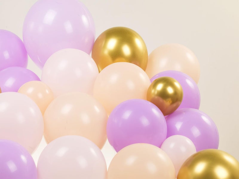 besttideyes Two the Moon Balloons Arch Garland Girl Outer Space Party Decorations with Moon and Star Foil Balloons Pastel Pink Purple Balloon For Twinkle Little Star Baby Shower - Image 5