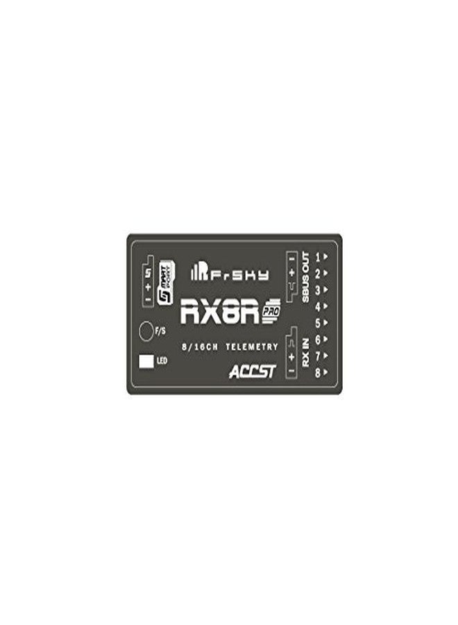 فرسكاي جهاز استقبال FrSky RX8R PRO مع خاصية التكرار 2.4G ACCST 8/16CH SBUS مستقبل القياس عن بعد - Image 3