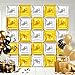 MEMOVAN Silver Square Foil Balloons Gold Balloon Wall Backdrop Double Sided Metallic Sliver Gold Balloons Tunnel Arch Garland for Christmas New Year Graduation Birthday Backdrop Decorations25pcs - Image 2